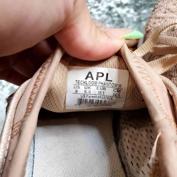 APL TechLoom Phantom Pink Knit Women's Shoes Size: 8 - Picture 9 of 12